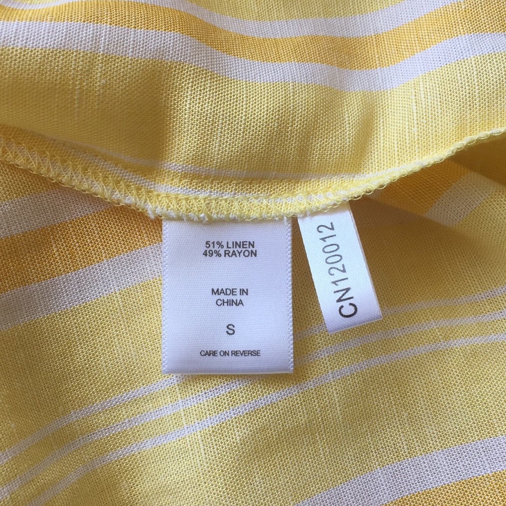 ☀️ NWT New York & Company linen blend dress with pockets☀️ - Picture 7 of 7